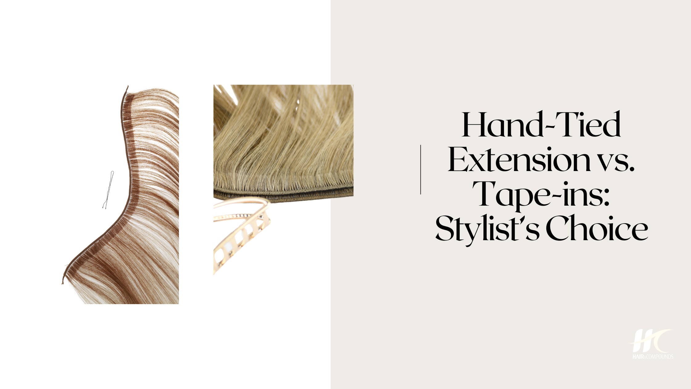 Tape in hair hotsell extensions vs hand tied